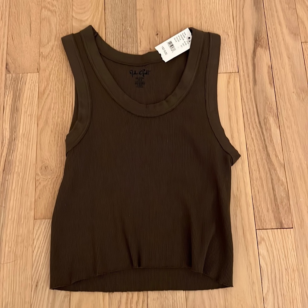 Brown Brandy melville tank top